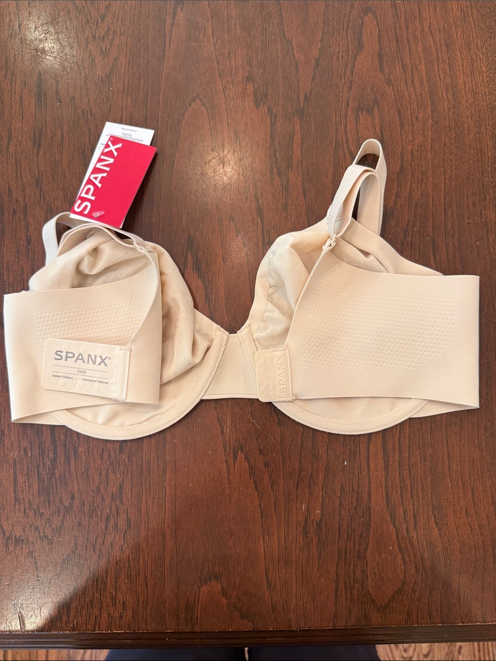Spanx unlined super smooth brava bra